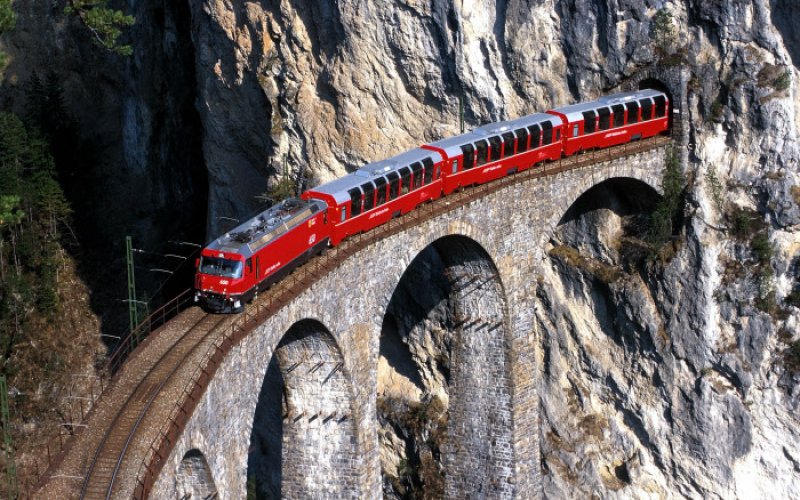 Bernina Express, Switzerland – Italy